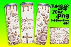 Amazing 20oz Tumbler Wrap Download , Christian Product Image 1