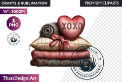 Dreamy Love Assets Vintage Valentine Graphics PNG clipart Product Image 1