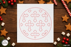 Nativity Coffee Coasters SVG Bundle | Drink Coaster | SVG Product Image 5