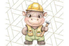 Safari Baby Animal Clipart PNG, Jungle Outfits Baby Animals Product Image 5