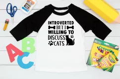 Introverted But I Willing SVG, Anti Social SVG Design Product Image 2
