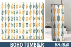Boho Digital Papers Tumbler Wrap Product Image 1