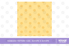 Coquette Easter Polka Dot Seamless Pattern Surface PNG DTF Product Image 2