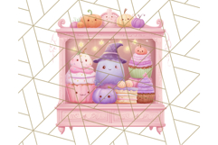 Haunted Sweet Shoppe PNG Clipart, Pastel Halloween Bakery Product Image 5