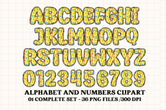 Back to School Alphabet png, letters doodle, school clipart Product Image 2