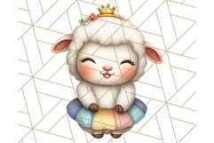 Princess Animal PNG Clipart with Crowns &amp; Royal Accessories Product Image 5
