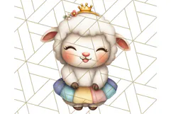 Princess Animal PNG Clipart with Crowns & Royal Accessories Product Image 5