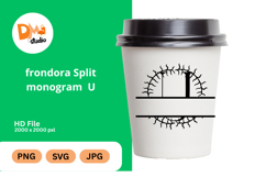 Frondora Split Monogram Product Image 1