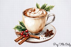 Cozy Christmas Clipart PNG Product Image 1