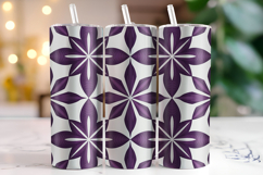 Floral Pattern Tumbler Wrap | Sublimation | Tumblers Product Image 1