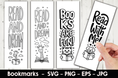 Books Fun Bookmark Sublimation Product Image 1