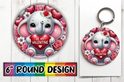 Cozy Circle Designs for Cars PNG, Valentines Product Image 1
