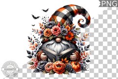 Halloween Gnome Sublimation - Clipart PNG Design Product Image 1