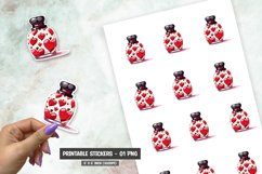 Cute nail polish sticker png Product Image 1