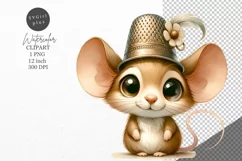 Mouse clipart, Animals clipart, Cute animals clipart Product Image 1