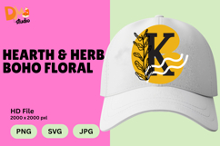 Hearth &amp; Herb Boho Floral Monogram Product Image 1