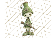 Possessed Toys Clipart PNG Haunted Doll Characters Product Image 5