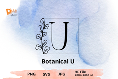 Botanical Monogram Product Image 1
