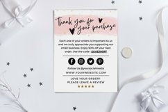 Thank you card for small business Portrait template Canva 07 Product Image 2