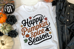 Happy Pumpkin Spice Season - Autumn t-shirt Design Product Image 1