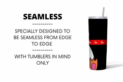 Penguin Tumbler Sublimation | Taper & Straight | Christmas Product Image 2