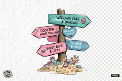 Summer Wedding Signspots Clipart Product Image 1