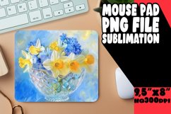 Watercolor Garden Design Blooming Bouquet PNG Product Image 1