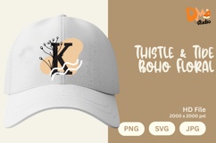 Thistle &amp; Tide Boho Floral Monogram Product Image 1