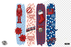 Christmas Brushstrokes Clipart Product Image 1