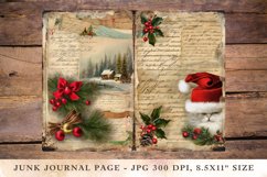 Printable Junk Journal Pages christmas 22 Product Image 1