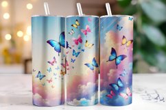 Butterflies Tumbler Wrap | Sublimation | Tumblers Product Image 1
