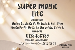 Super Magic Font Bundle, Bubbly Fonts, 5 Styles, Handwritten Product Image 5
