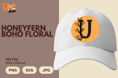 Honeyfern Boho Floral Monogram Product Image 1