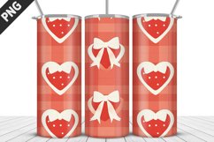 Lovely Hearts Tumbler Design | Valentine&#039;s Day Tumbler Wrap Product Image 5