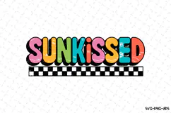 Sunkissed svg | Svg Files for Cricut | Shirt Svg Product Image 2