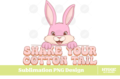 Easter Sublimation PNG Bundle Bunny Chick Farm Hip Hop Joy Product Image 3