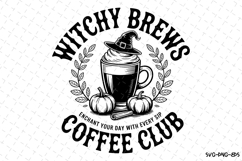 Witchy Brews Svg | Halloween Svg | Svg Cut Files Product Image 1