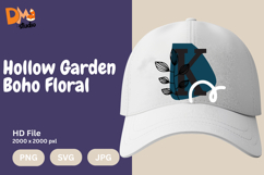 Hollow Garden Boho Floral Monogram Product Image 1