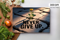 Inspirational Quotes Cutting Board PNG Design, Motivational Product Image 1
