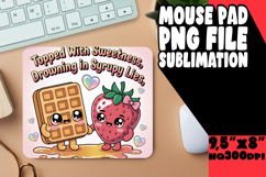 SWEET DESK PAD PLAYFUL PNG, Kawaii Food Product Image 1