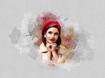 Editable Watercolor Painting Effect Product Image 4
