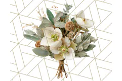 Whimsy Winter Florals Clipart PNG, Christmas Png Clipart Product Image 5