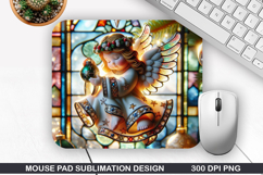 Mouse Pad Sublimation, Jesus Mouse Pad PNG Design Product Image 1