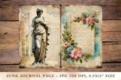 Printable Junk Journal Pages greek 4 Product Image 1