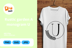 Rustic Garden Monogram Product Image 1