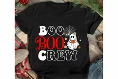 Boo Boo Crew SVG Cut File,Boo Boo Crew Sublimation Design Product Image 2