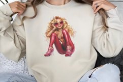 Anti Valentine girl Clipart PNG Product Image 1