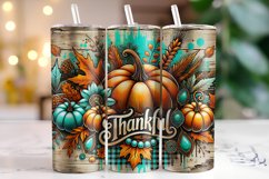 Thankful Tumbler Wrap | Sublimation | Tumblers Product Image 1