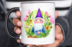 Watercolor Garden Gnome PNG Clipart Product Image 3
