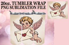 Cozy Gifts 20oz tumbler wrap, Cupid Product Image 1